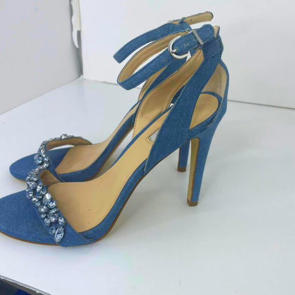 Guess Denim with blue crystals on front - Picture 2 of 3